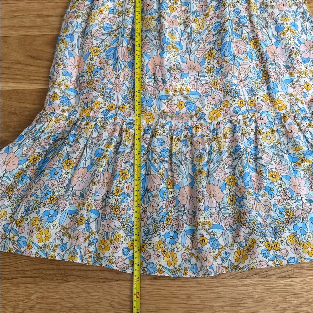SHOSHANNA Floral V-Neck Midi Dress, 0 - Picture 6 of 12